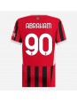 Ženske Nogometnih dresov AC Milan Tammy Abraham #90 Domači 2024-25 Kratki rokavi